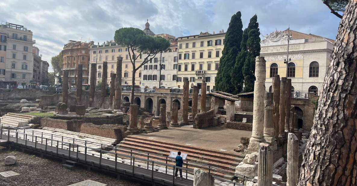Ancient Rome: Archeological area Largo Argentina - Temples from the 4th–1st centuries BC: what you’re really looking at