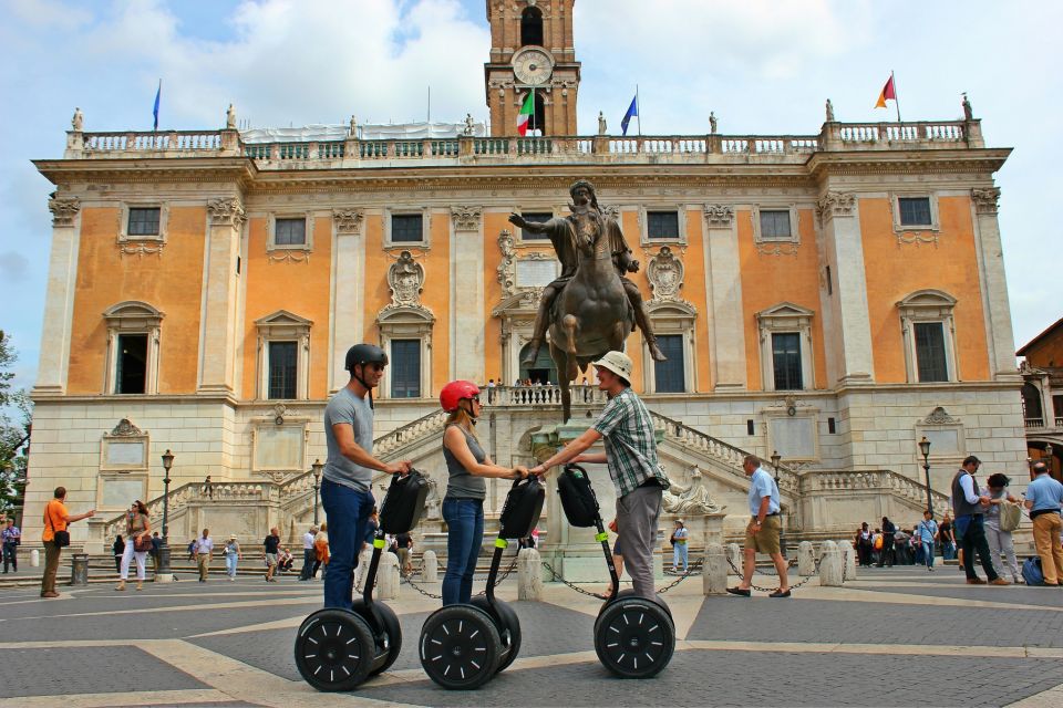 Ancient Rome Half-Day Segway Tour - Palatine Hill: Romulus and Remus with real city views