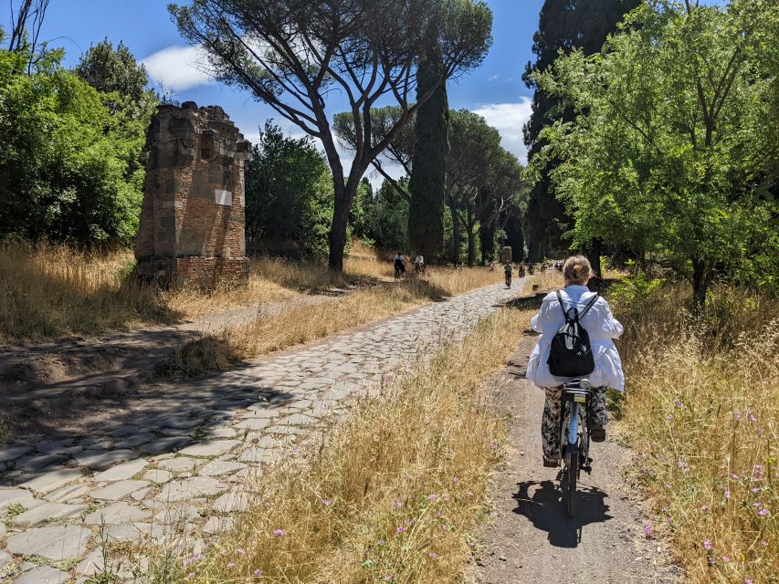 Appia Antica & Aqueducts e-Bike Tour - Official Provider - Pedaling the Regina Viarum: where the tour actually starts