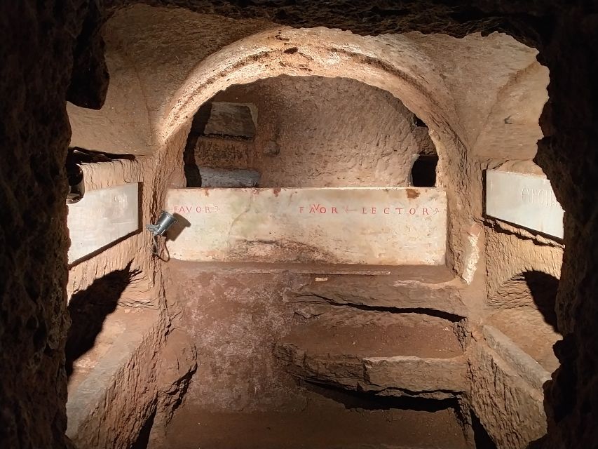 Catacombs of Saint Agnes Entry Ticket & Guided Tour - Saint Agnes at age 12: what you’re really seeing underground