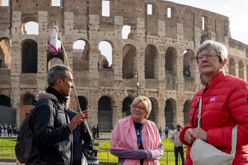 Colosseum Guided Tour: Hotel Transport included - Value for $123.48: what you’re really paying for