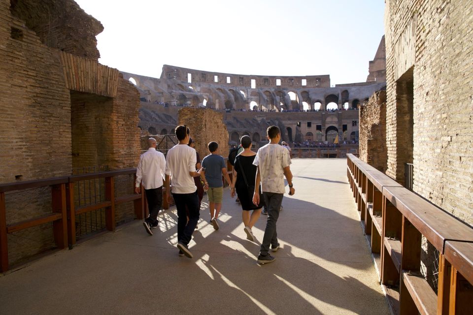 Colosseum: Semi Private Tour with VIP Arena Access - Who this semi-private tour suits best