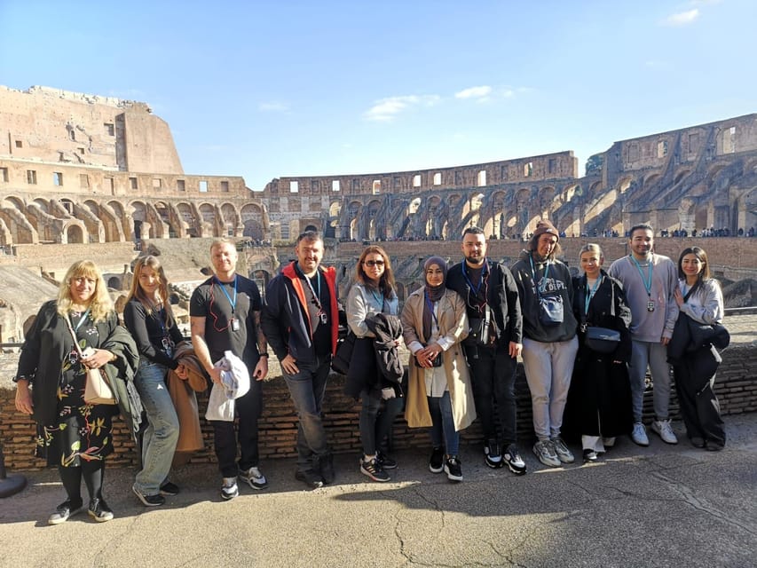 Colosseum Underground All Access Tour with Ancient Rome - Photo strategy: when to shoot, when to listen
