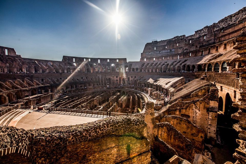 Colosseum: Underground and Ancient Rome Tour - How the arena and multi-level Colosseum viewing works