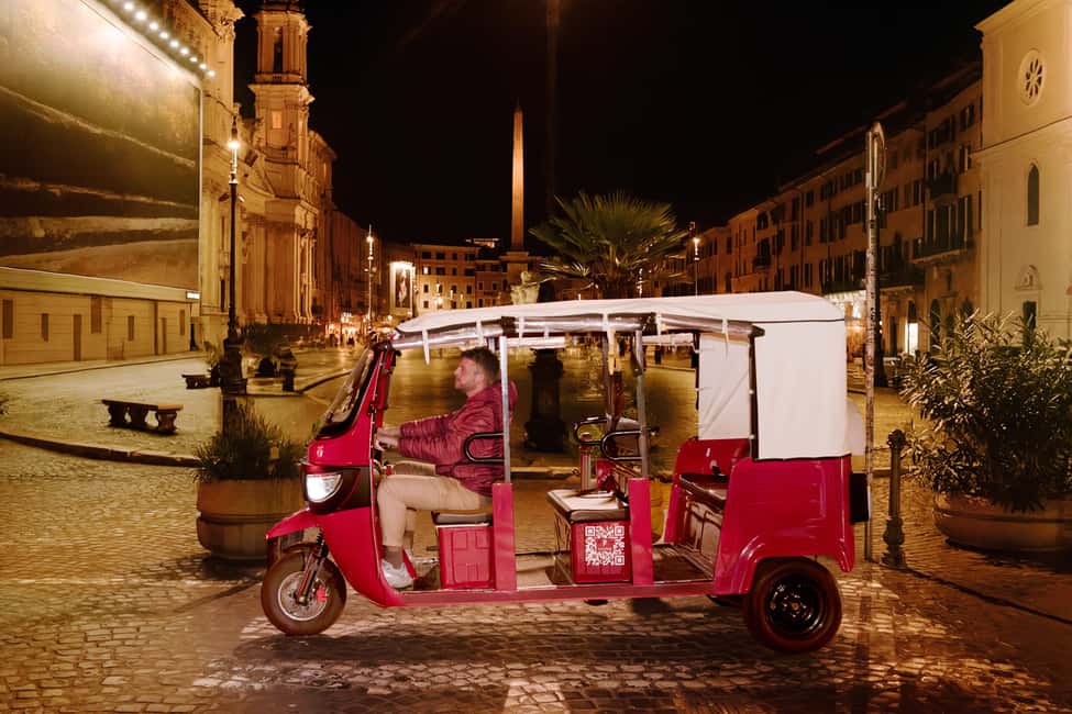 E-Tuk Tour: Rome by Night - Entering the E-Tuk rhythm: why Rome by night feels easier