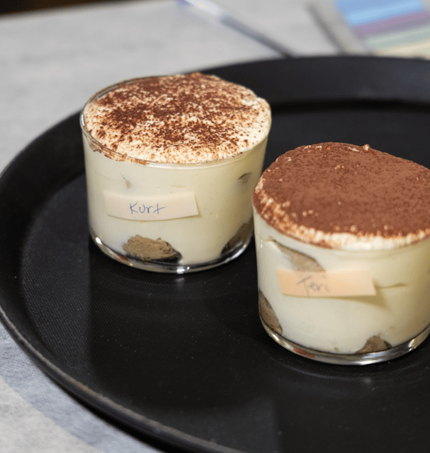 Fettuccine, Ravioli and Tiramisu Pasta Making in Rome - The tasting moment: wine, your sauces, and an Italian dinner vibe