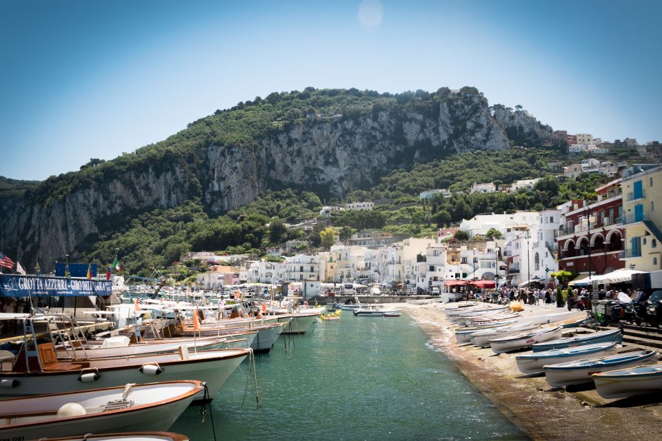 From Rome: Capri Island Day Trip - Naples Views and the Ferry to Capri: Mediterranean First, Then the Island