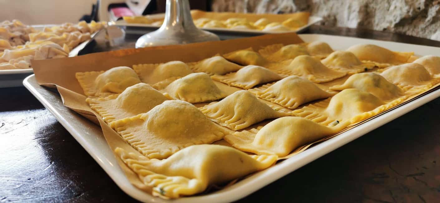 From Rome: Pasta Masterclass & Wine Tour in the Vineyard - The Pasta Masterclass: Ravioli, Fettuccine, and Maltagliati