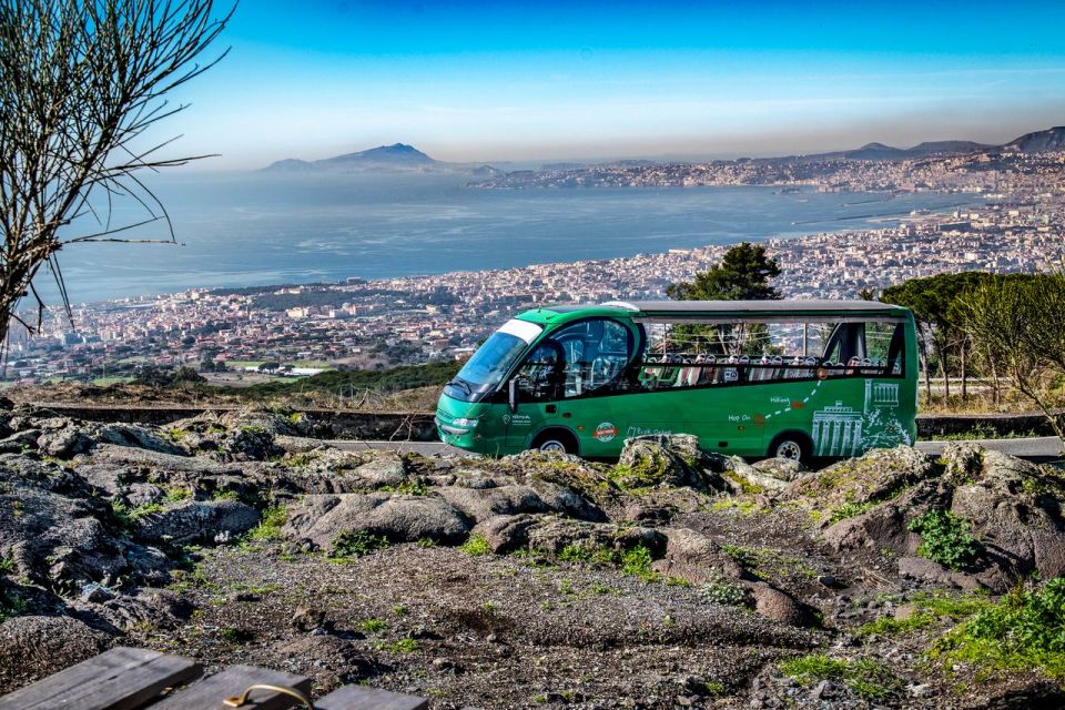 From Rome: Pompeii and Vesuvio Guided Day Trip with Lunch - Vesuvius views by open bus: the 1,000-meter panorama without the crater hike