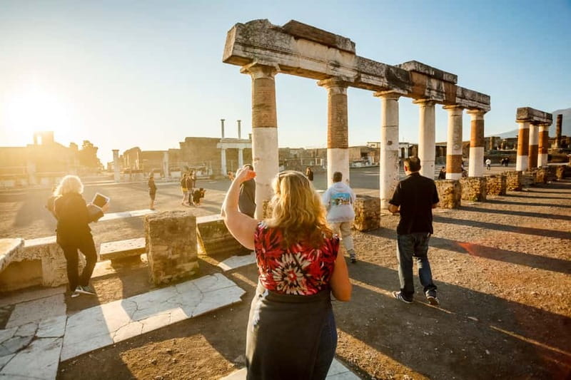 From Rome: Pompeii and Vesuvio Guided Day Trip with Lunch - Value and time management: where the money goes