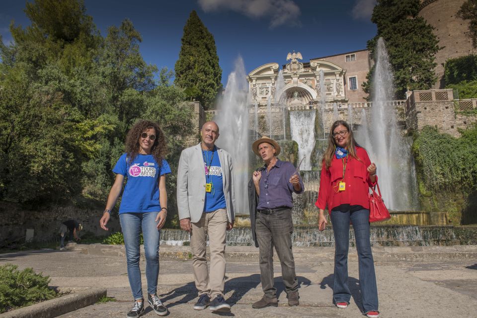 From Rome: Villa d'Este and Hadrian's Villa Tour with Lunch - Rome to Tivoli: the bus ride that sets the pace