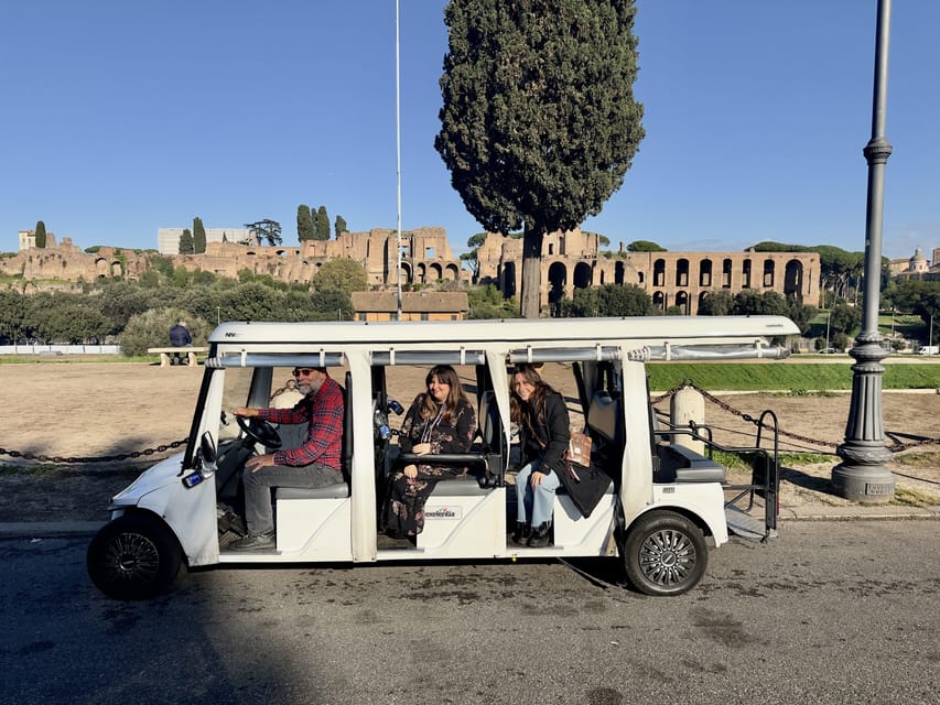 Golf Cart Tour: Private Experience of Rome's City Center - Pickup inside Rome (Aurelian Walls): less friction before you start