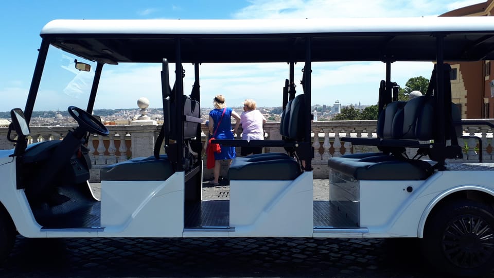 Golf Cart Tour: Private Experience of Rome's City Center - Circus Maximus and Janiculum Hill: open views that cool down the day