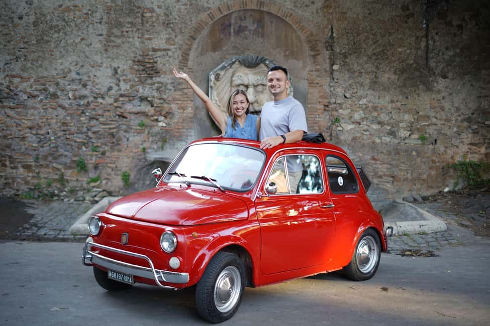 La Dolce Vita: Cruising Rome in a Classic Fiat 500 - Trastevere pass-by: color, tight streets, and local life energy