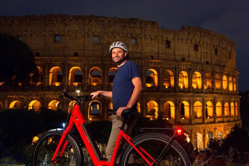 Night Tour of Rome with Top E-bike & optional Italian Dinner - Key takeaways before you book