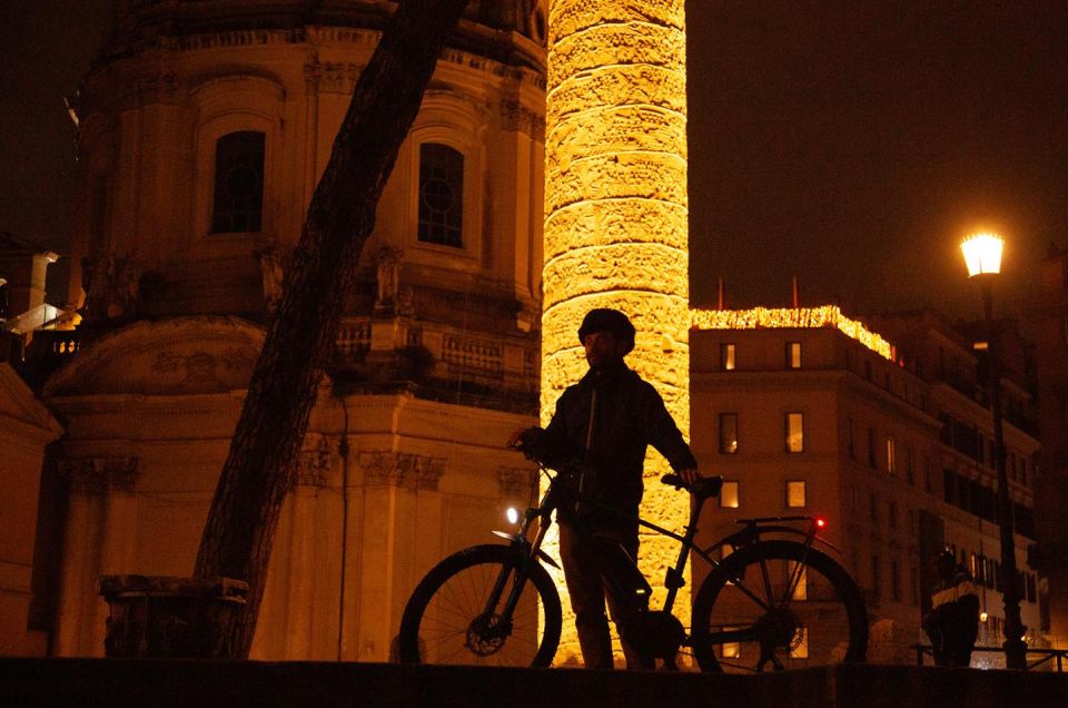 Night Tour of Rome with Top E-bike & optional Italian Dinner - Why Rome feels different on an e-bike at night