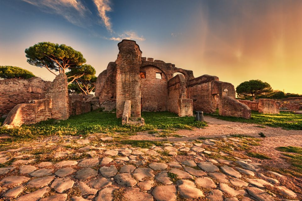 Ostia Antica Small Group Tour - Baths of Neptune: Roman Cleanliness Was Social Life