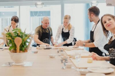 Pasta & Tiramisù making in the heart of Rome - Where You Go: iQ Hotel Blue Building, Left of the Opera House