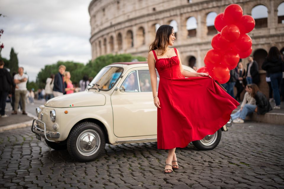Professional Photoshoot in Rome - Colosseum photo stop: 15 minutes of serious angle work