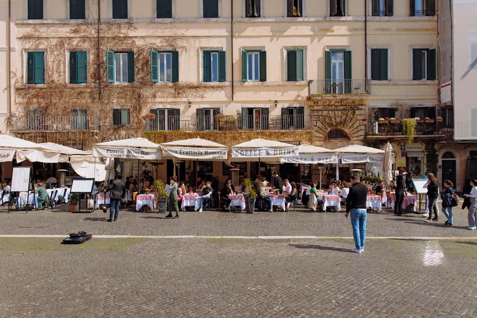Ravioli Cooking Class in Rome - Piazza Navona - Getting started inside Ristorante Panzirone