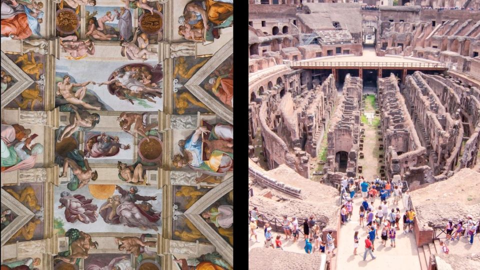 Rome: 1 Day Vatican & Colosseum Tour - Key highlights worth clocking