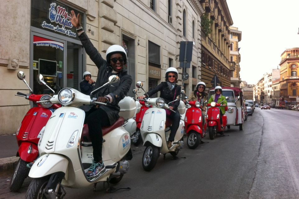 Rome 24-Hour Vespa Primavera Rental - Starting From Via Cavour: Getting Your Vespa Primavera Ready