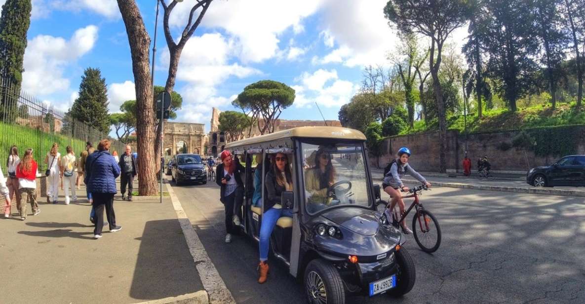 Rome: 3-Hour Panoramic Luxury Golf Cart Tour - Why a Luxury Electric Golf Cart Works So Well in Rome