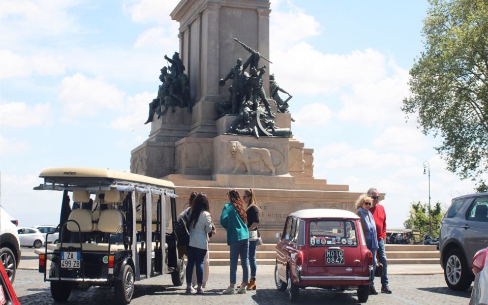 Rome: 3-Hour Panoramic Luxury Golf Cart Tour - The Tiber River and the Neighborhood Mood Shift