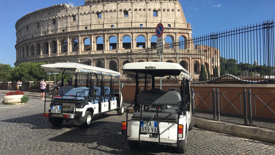 Rome: 4-Hour Private Afternoon Golf Cart City Tour - Beyond the headlines: back streets and meaningful side stops