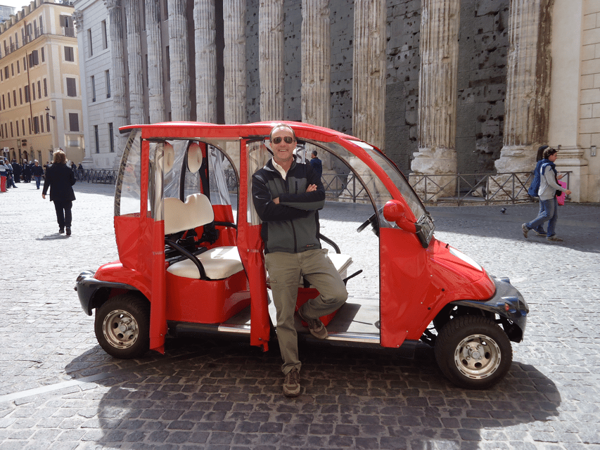 Rome: 4-Hour Private Afternoon Golf Cart City Tour - Meeting your driver-guide and shaping the 4-hour plan