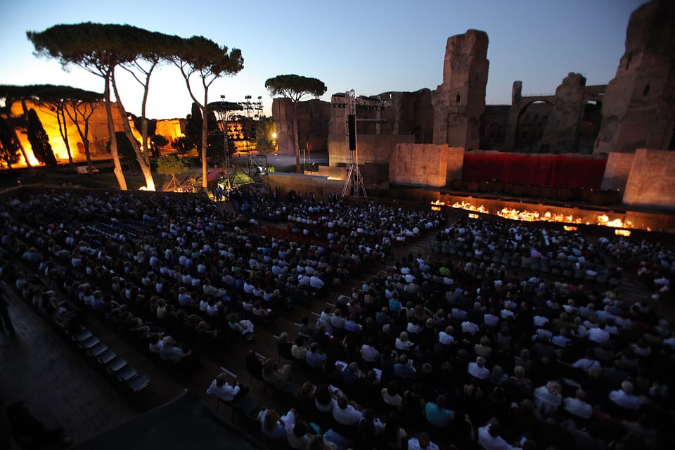 Rome: A Night at the Opera - Baths of Caracalla - The performance itself: why La Traviata fits this setting