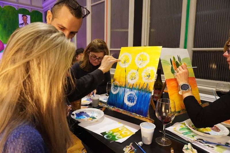 Rome: Afternoon Paint and Sip Experience in Piazza Navona - Meet your English instructor: why Marco and Aga keep getting named