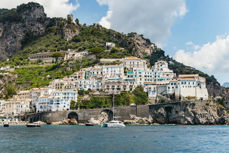 Rome: Amalfi Coast & Positano Day Trip with Coastal Cruise - Amalfi highlights: Cathedral time plus limoncello tasting