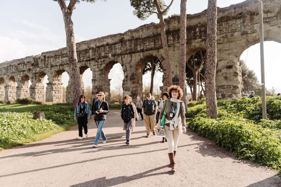 Rome: Appian Way, Aqueducts, and Catacombs Tour - Appian Way walk: less crowd, more texture under your feet
