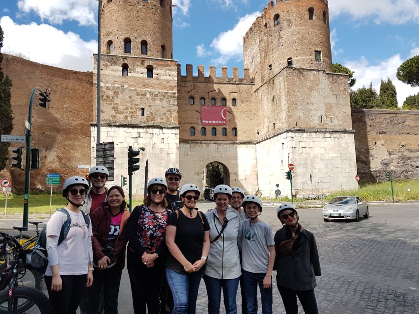 Rome: Appian Way Aqueducts Bike Tour (UPG Catacombs & Lunch) - Villa dei Quintili to Baths of Caracalla: rolling through major Roman remains
