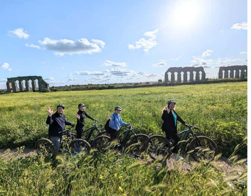Rome: Appian Way, Aqueducts, & Catacombs E-Bike Guided Tour - From San Sebastiano to Appia Antica: the “leave the crowds fast” part