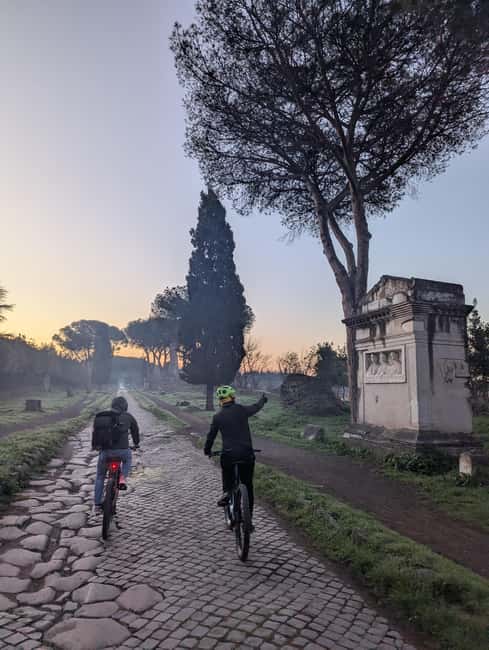 Rome: Appian Way, Aqueducts, & Catacombs E-Bike Guided Tour - Via Appia Antica on an e-bike: cobbles, tombs, and the pace you can handle