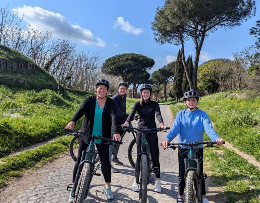 Rome: Appian Way, Aqueducts, & Catacombs E-Bike Guided Tour - Torre Fiscale Park and Caffarella Park: countryside Rome with real breathing room