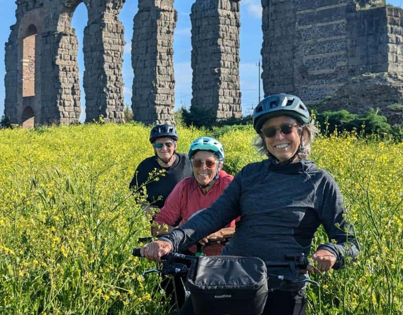 Rome: Appian Way, Aqueducts, & Catacombs E-Bike Guided Tour - Catacombs of Rome: underground time with the ticket included
