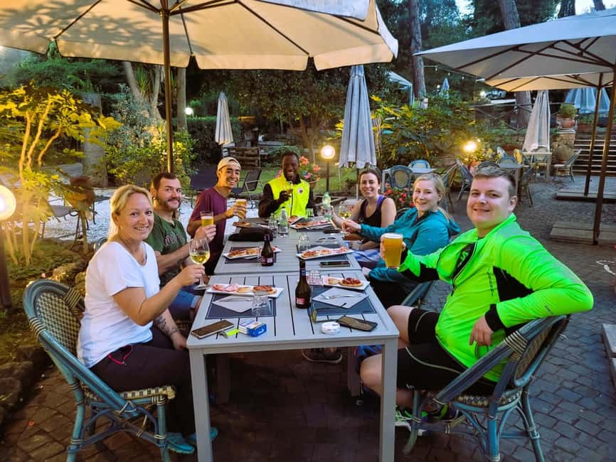 Rome: Appian Way & Catacomb Sunset E-bike Tour with Aperitif - How hard is the riding, really?