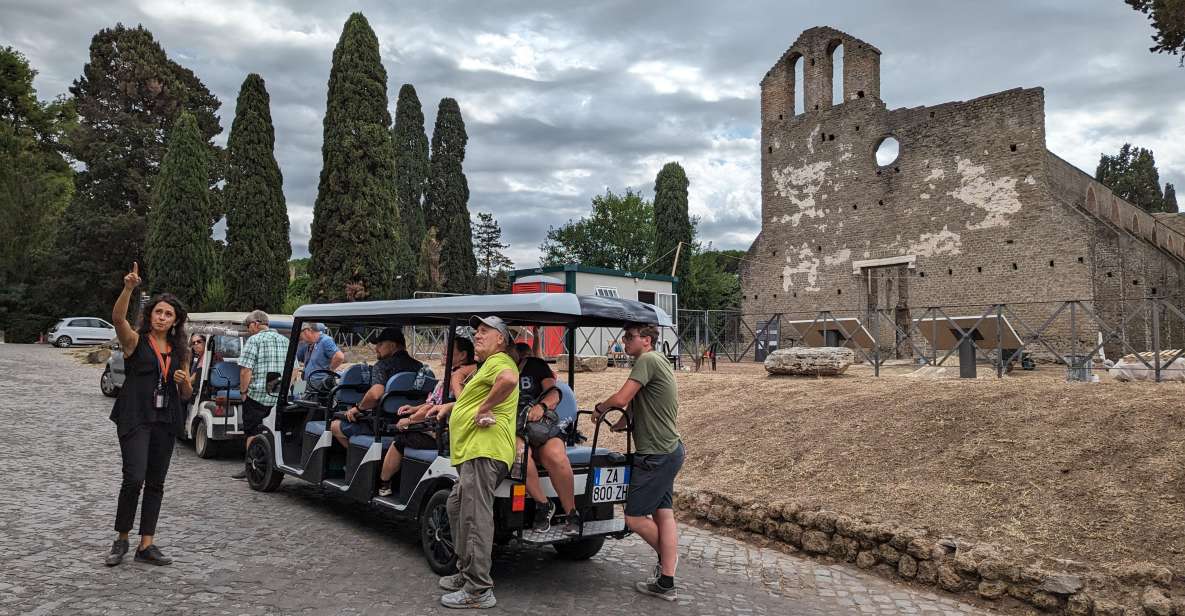 Rome: Appian Way & Catacombs Golf Cart Shared Tour - Key highlights you should care about