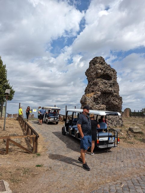 Rome: Appian Way & Catacombs Golf Cart Shared Tour - The Appian Way by golf cart: why this route feels different