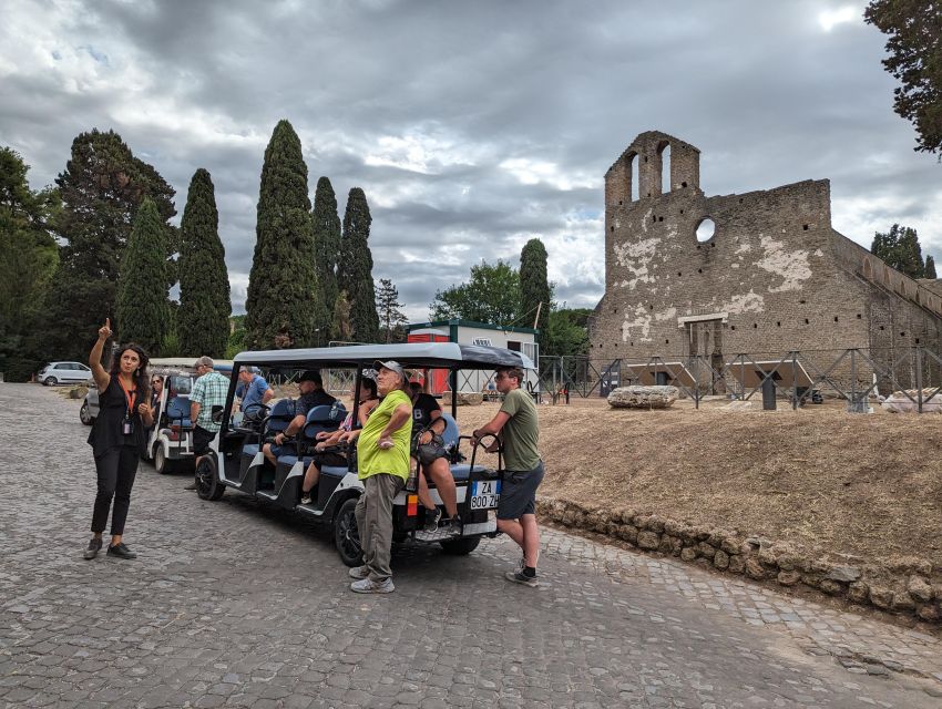 Rome: Appian Way & Catacombs Golf Cart Shared Tour - Circus of Maxentius and Capo di Bove: reading ruins like scenes