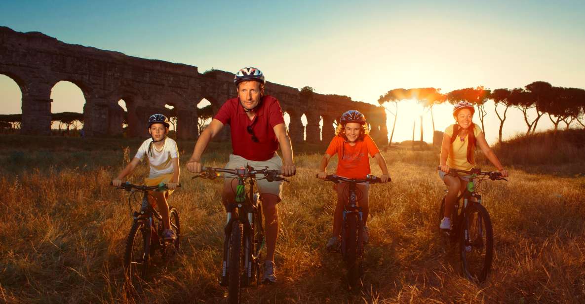 Rome: Appian Way, Catacombs, & Roman Aqueducts E-bike Tour - Riding the Roman Countryside: What 27 km and 60% Off-Road Really Means