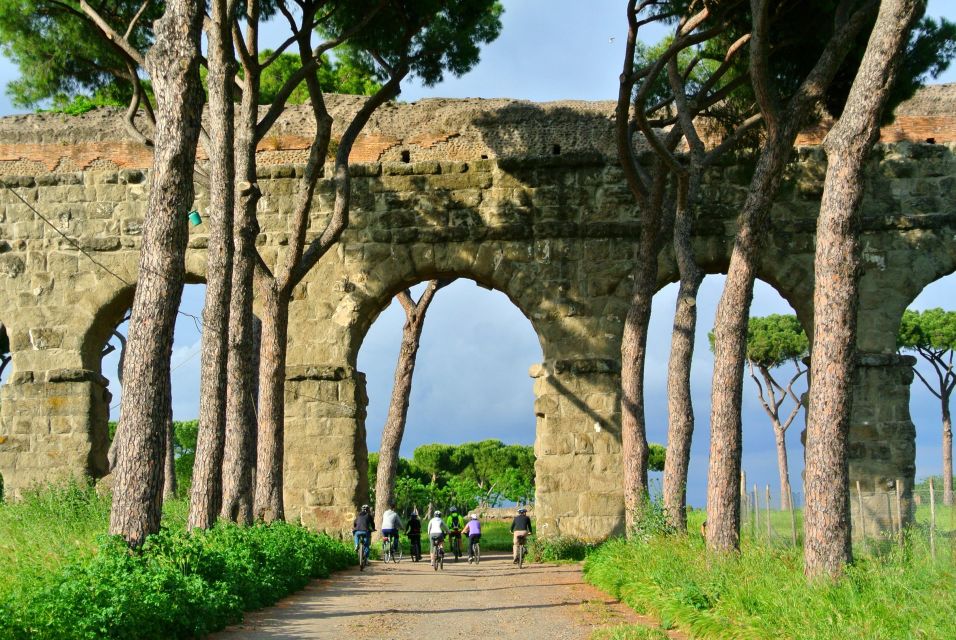 Rome: Appian Way, Catacombs & Roman Aqueducts Top EBike Tour - Appian Way: The Ancient Road You Can Feel Under Tires