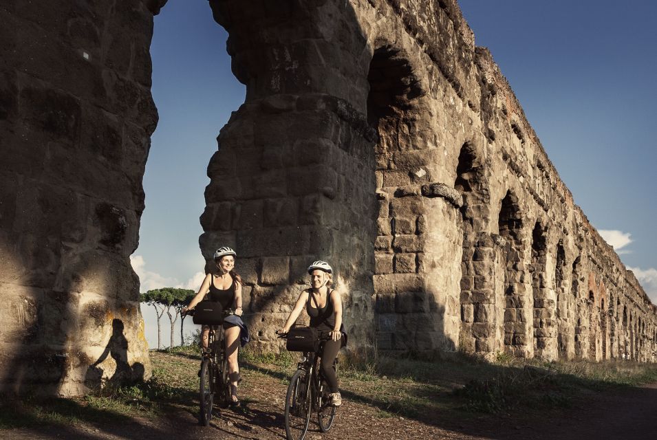 Rome: Appian Way & Roman Aqueducts Guided E-Bike Tour - Circus of Maxentius and Cecilia Metella: Ruins That Still Feel Big