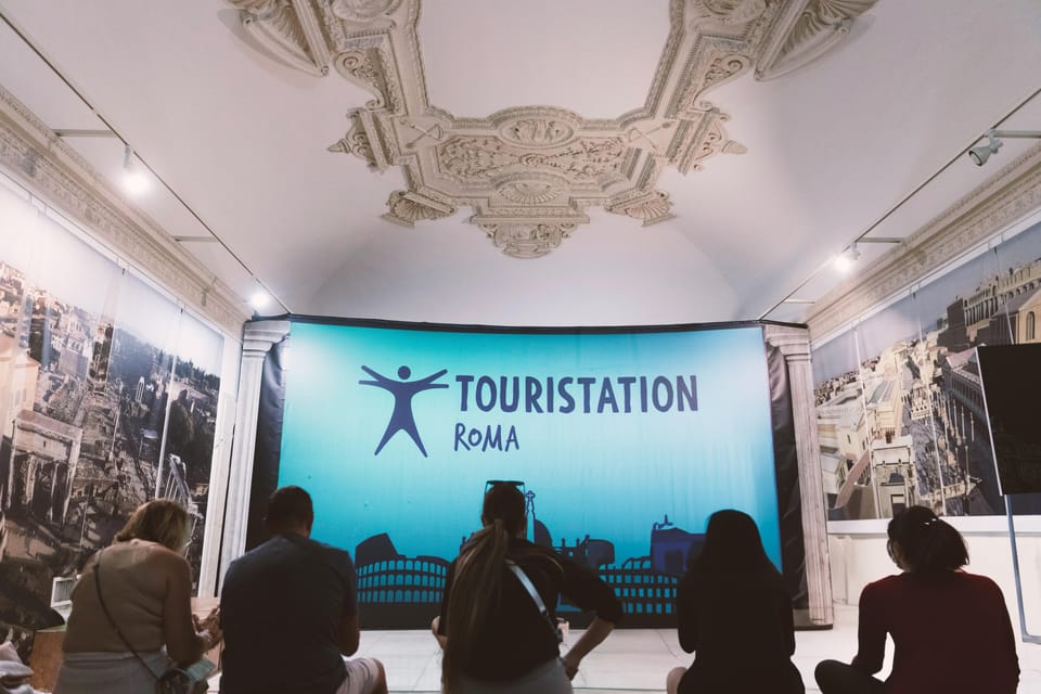 Rome: Arena of Colosseum, Roman Forum and Palatine Hill - Finding TOURISTATION ARACOELI and Getting Oriented Fast