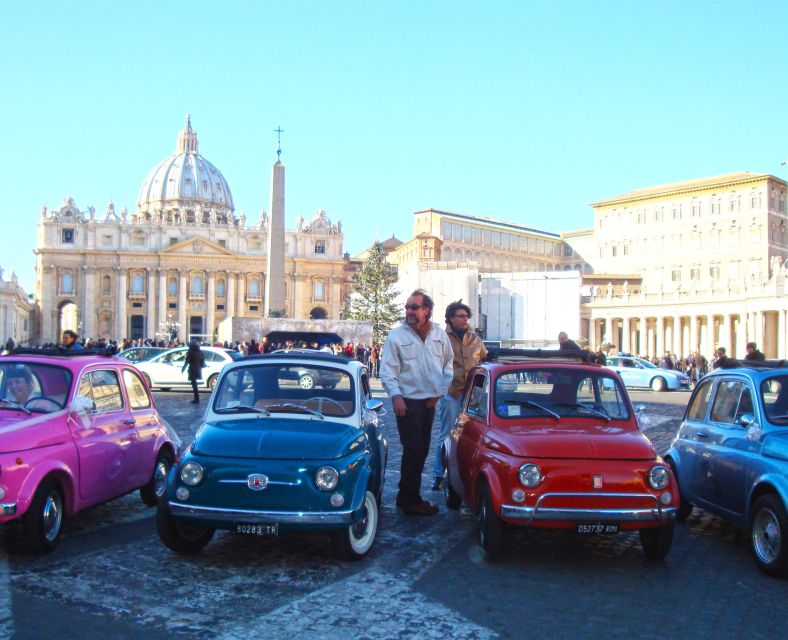 Rome: Aventine Hill Tour in Vintage Fiat 500 Convoy - Aventine Hill and the Garden of Lovers: your big panoramic payoff