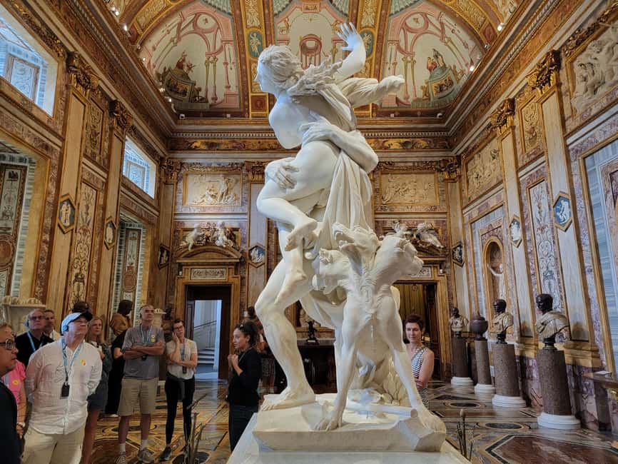 Rome: Borghese Gallery Guided Small Group Tour - Meeting at the main entrance: the first 5 minutes matter