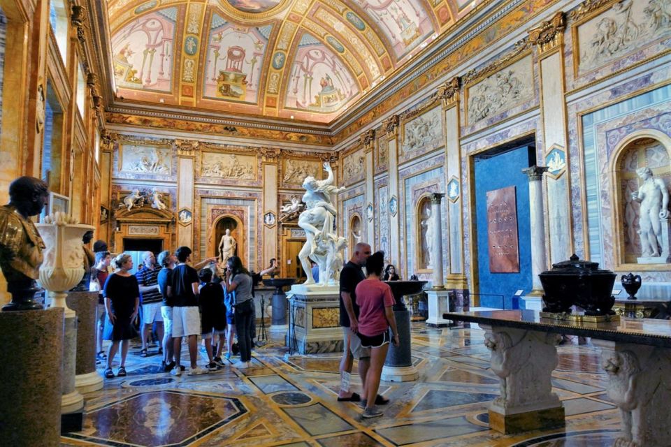Rome: Borghese Gallery Small Group Guided Tour - Frescoed rooms and Cardinal Borghese: the story behind the walls